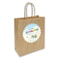 itenga Geschenkt�te mit Kordel + Aufkleber Endlich Schul...