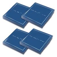 ITENGA 80x Servietten Sch�n dass du da bist V3 dunkelblau