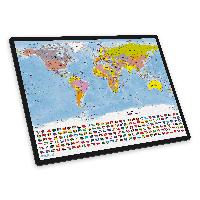 itenga Schreibunterlage V1 Motiv Weltkarte
