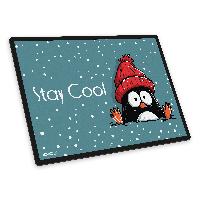 itenga Schreibunterlage V1 Motiv Pinguin Stay Cool