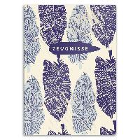 itenga Zeugnismappe A4 Kunststoff Sichtbuch Motiv Bl�tte...
