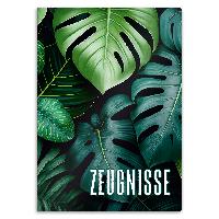 itenga Zeugnismappe A4 Kunststoff Sichtbuch Motiv Dschun...