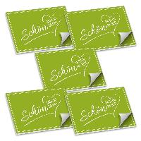 ITENGA Tischset A3 5er Set Sch�n dass du da bist V2 fr�h...