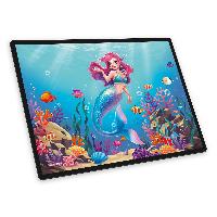 ITENGA Schreibunterlage V1 Motiv Meerjungfrau - AQUA DREAMS