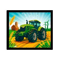 ITENGA Mauspad Traktor TURBO TRAK 21 x 18 cm Kunststoff ...