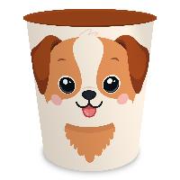 itenga Papierkorb Tiermotiv - HUND - Kawaii Design - ca ...