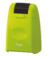 PLUS JAPAN Datenschutz-Rollstempel Standard, gr�n