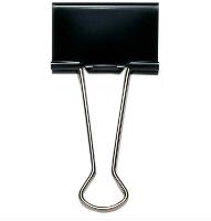 RAPESCO Foldback-Klammer, (B)19 mm, schwarz, 80 St�ck