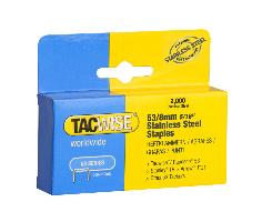 TACWISE Heftklammern 53/8 mm, Edelstahl, 2.000 St�ck