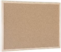 Bi-Office Korktafel mit Holzrahmen, 400 x 300 mm