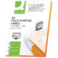Q-CONNECT 4000 Universal Etiketten 52,5 x 29,7mm