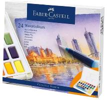 FABER-CASTELL Aquarellfarbe in N�pfchen, 24er Etui