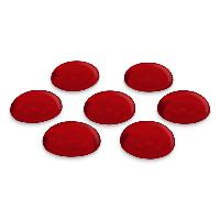 GLOREX Glas-Nuggets, 200 g, rot