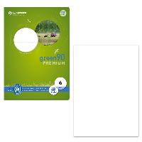 STAUFEN Green Schulheft Lin6 A5 16 Blatt 90g/qm blanko
